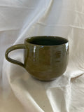 Olive green mug