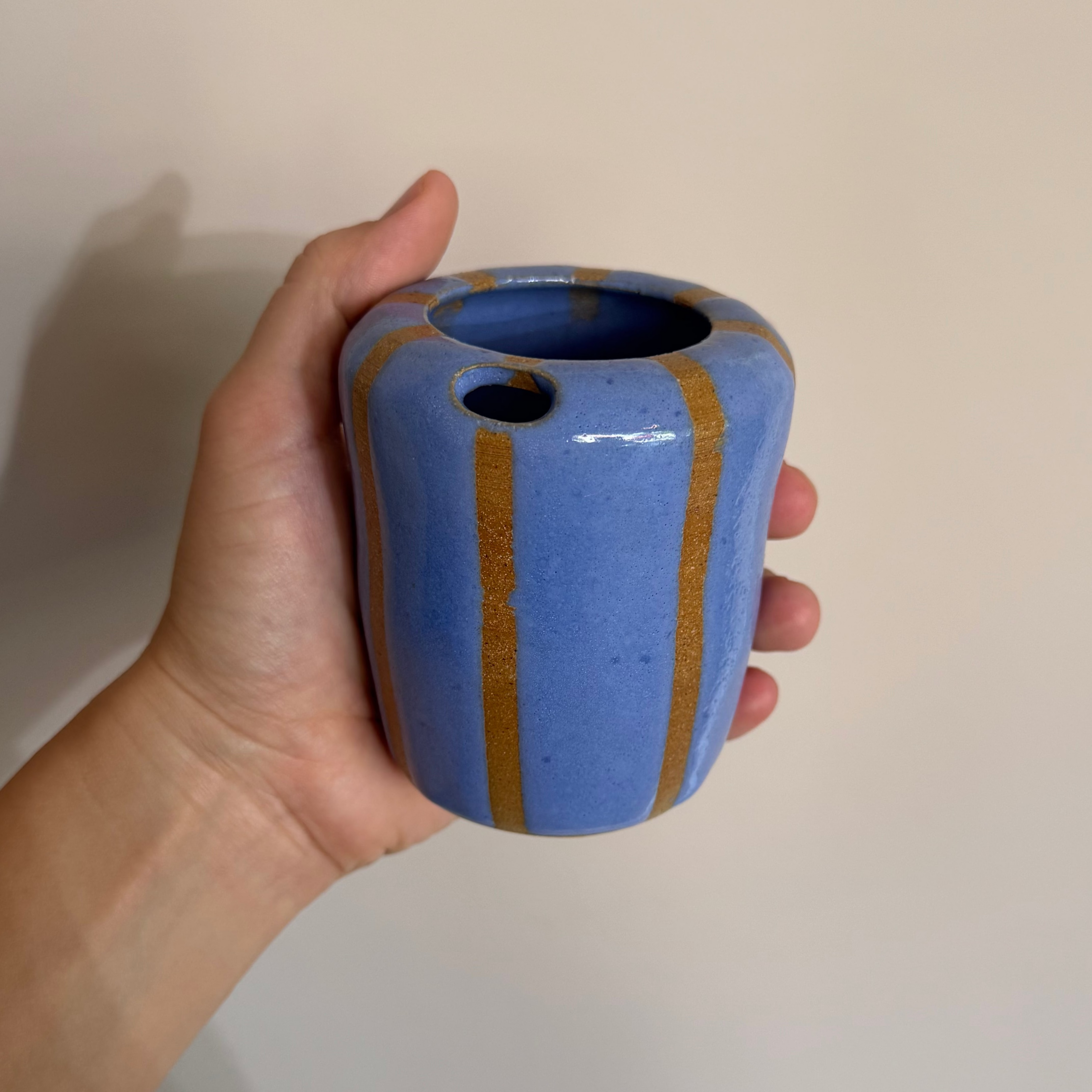 Blue Summer Travel Mug