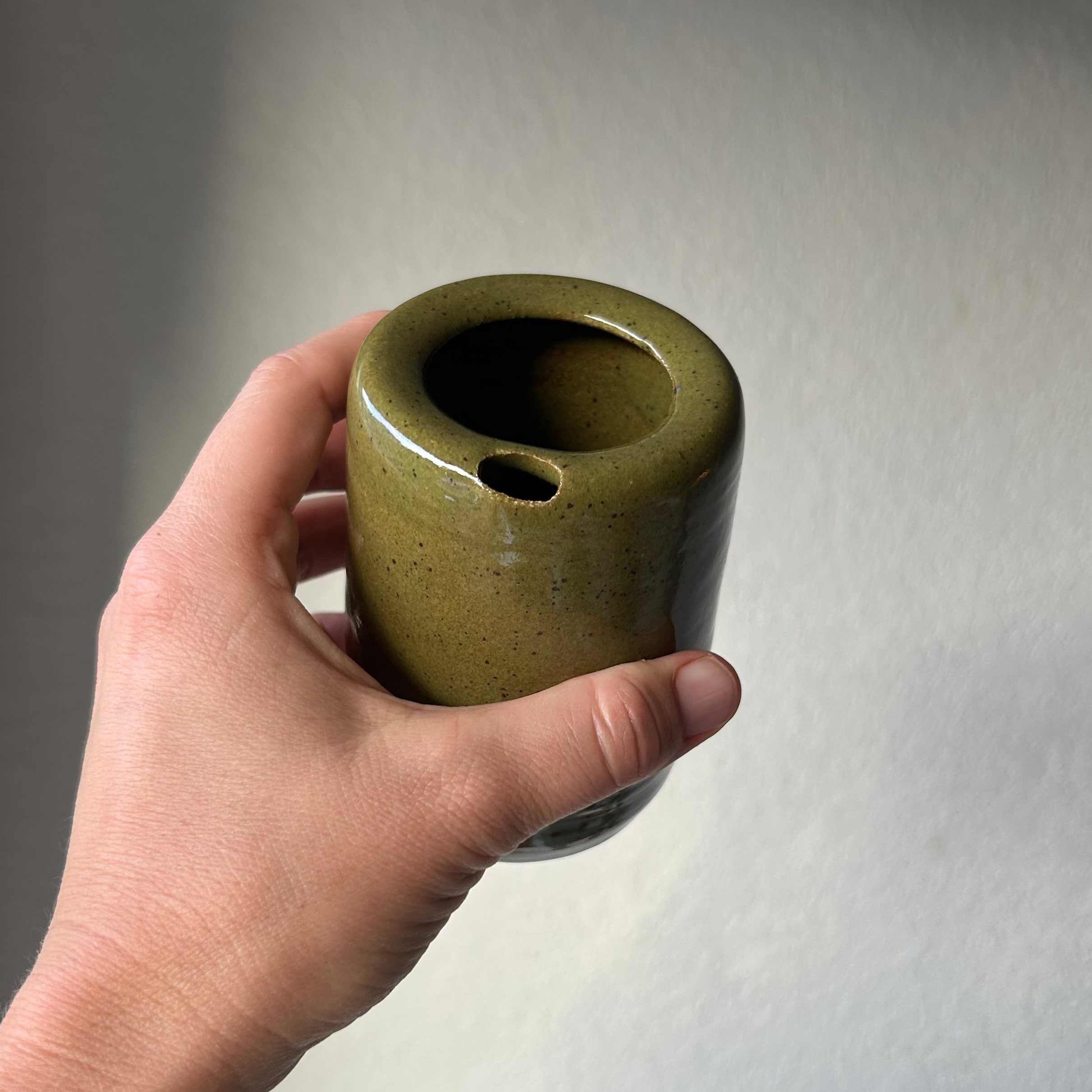 Olive travel mug
