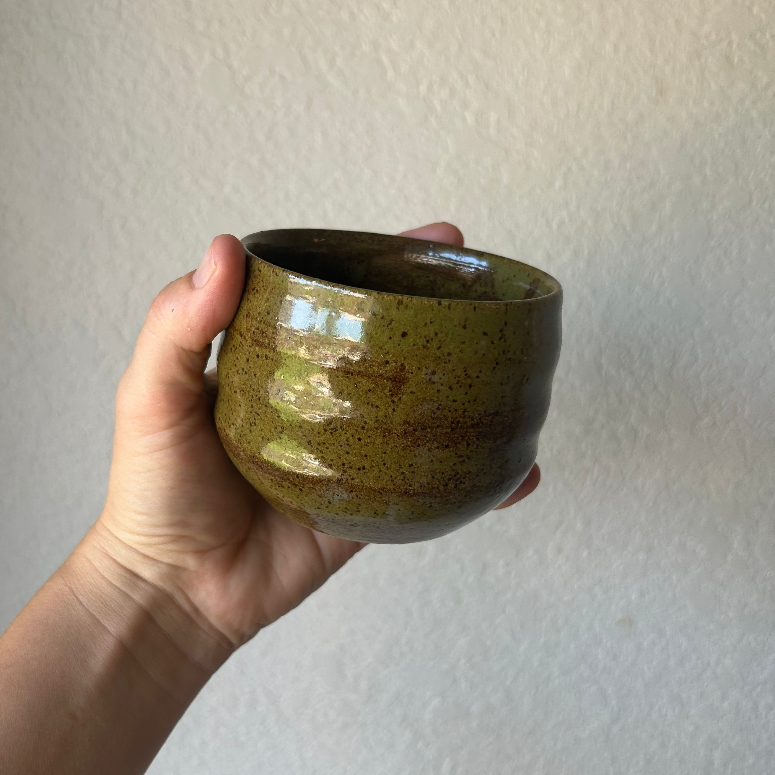 Olive wavy Tumbler