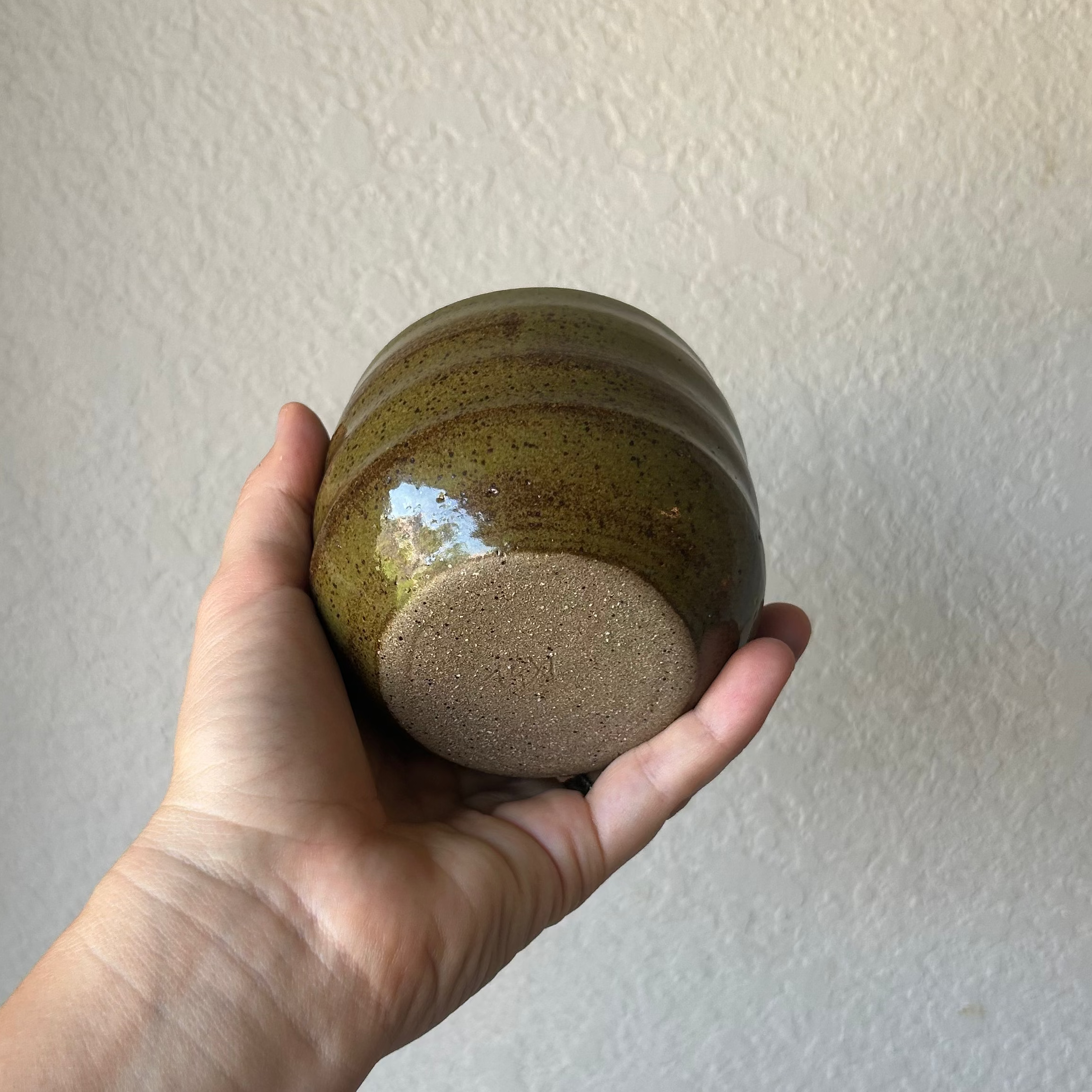 Olive wavy Tumbler