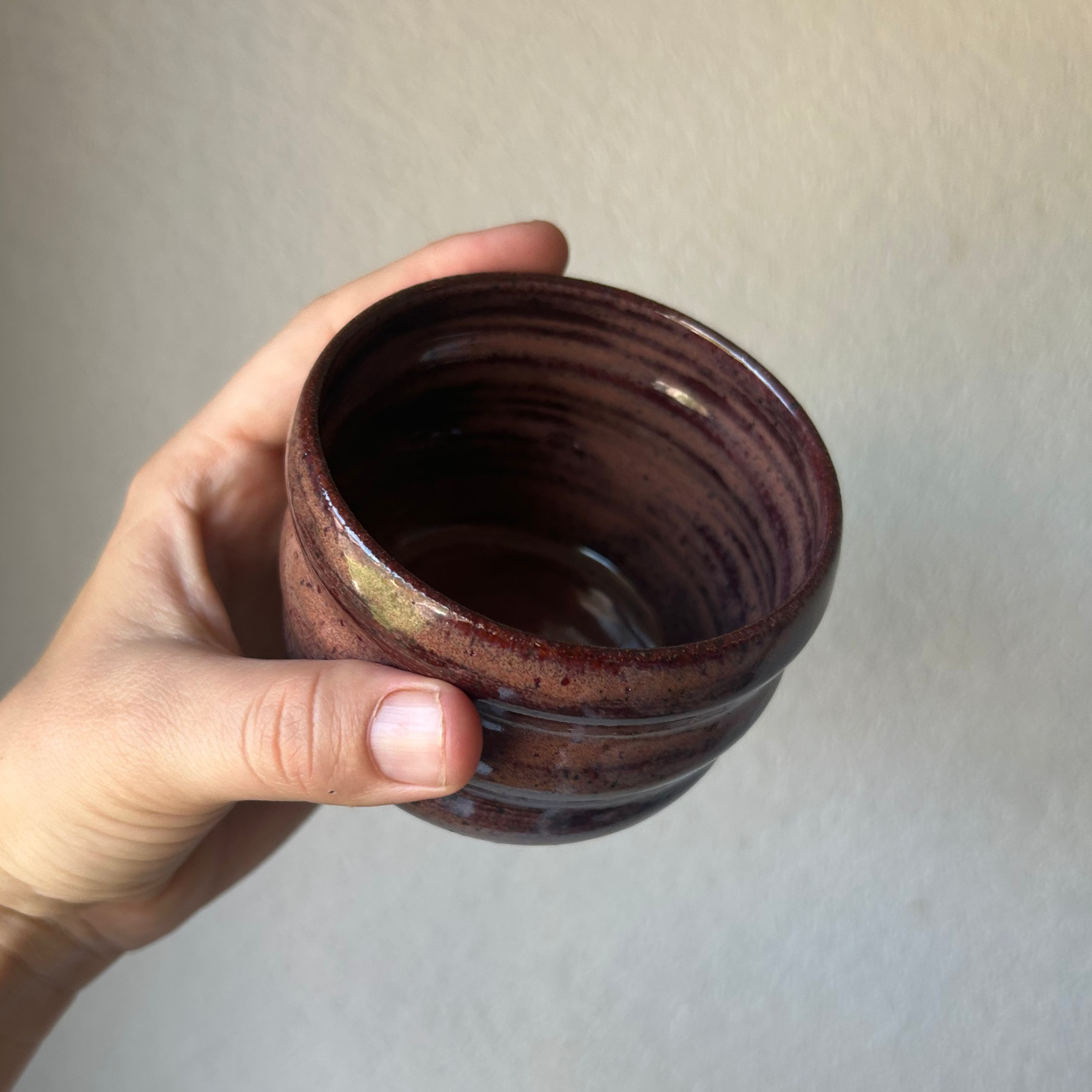 Plum wavy Tumbler